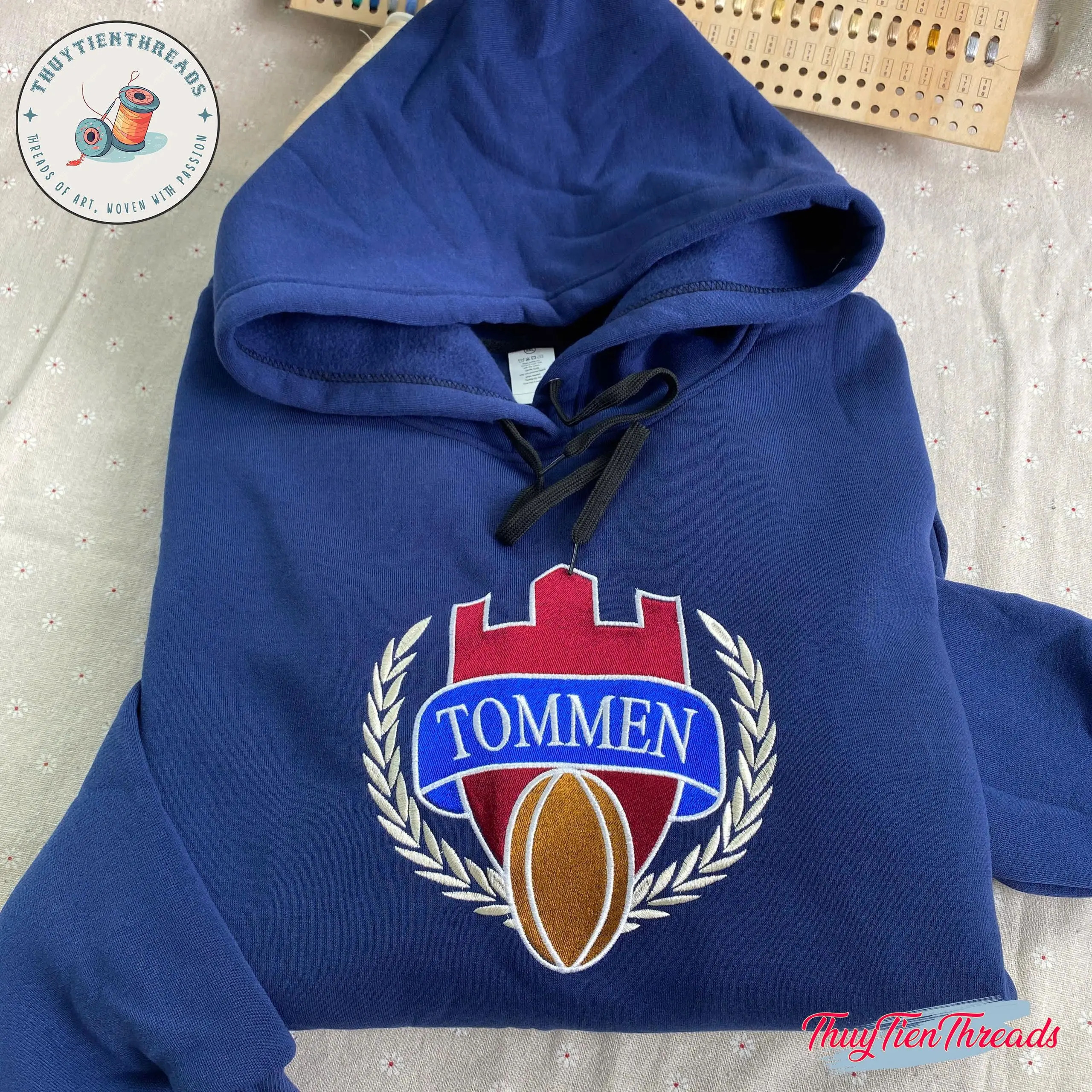 Boys of Tommen Embroidered Shirt – Johnny Kavanagh Joey Lynch – Binding 13 & Keeping 13 – Tommen College Bookish Crewneck