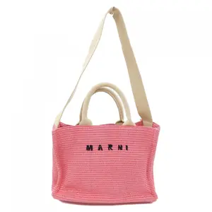Pre-owned MARNI Nylon Tote Bags EAST WEST Cotton Tote Bag