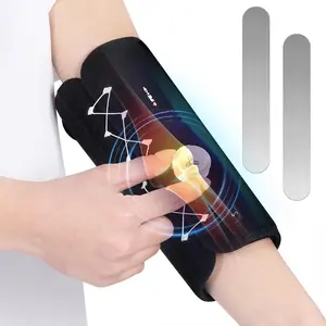 Adjustable Elbow Brace with 2 Metal Splints, Ulnar Nerve Entrapment Relief, Suitable for Both Hands, Ideal for Comfort During Sleep