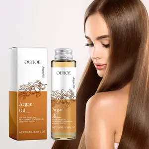 Moroccan Argan Oil for Skin Soothing, Nourishing Hair Care, Smooth & Shiny Finish, Multi-Effect Treatment Oil Haircare