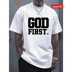 100% Cotton Golf Gift T-Shirt For Men and Women MenS Plus Size Cotton T-Shirt Casual Crew Neck Short Sleeve Top With Geometric Alphabet Patterns Loose Fit For Spring Summer Fall 100 Cotton Knit Fabric