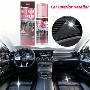 【1/2Pack Car Interior Detailer and Protectant with UV Protection】Car Interior Maintenance & Cleaning, Non-Greasy, Satin Finish for Leather Car Seats, Vinyl, Rubber, and Plastic, Dashboards, Trim In Cars, Trucks & Suvs - 100ml,summervibes