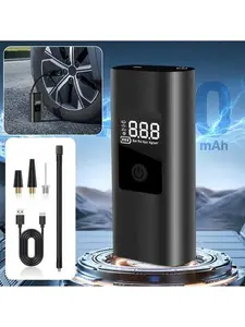 Air Pump Car Tire Inflator Portable Air Compressor Air Pump for Motor Car Bike
