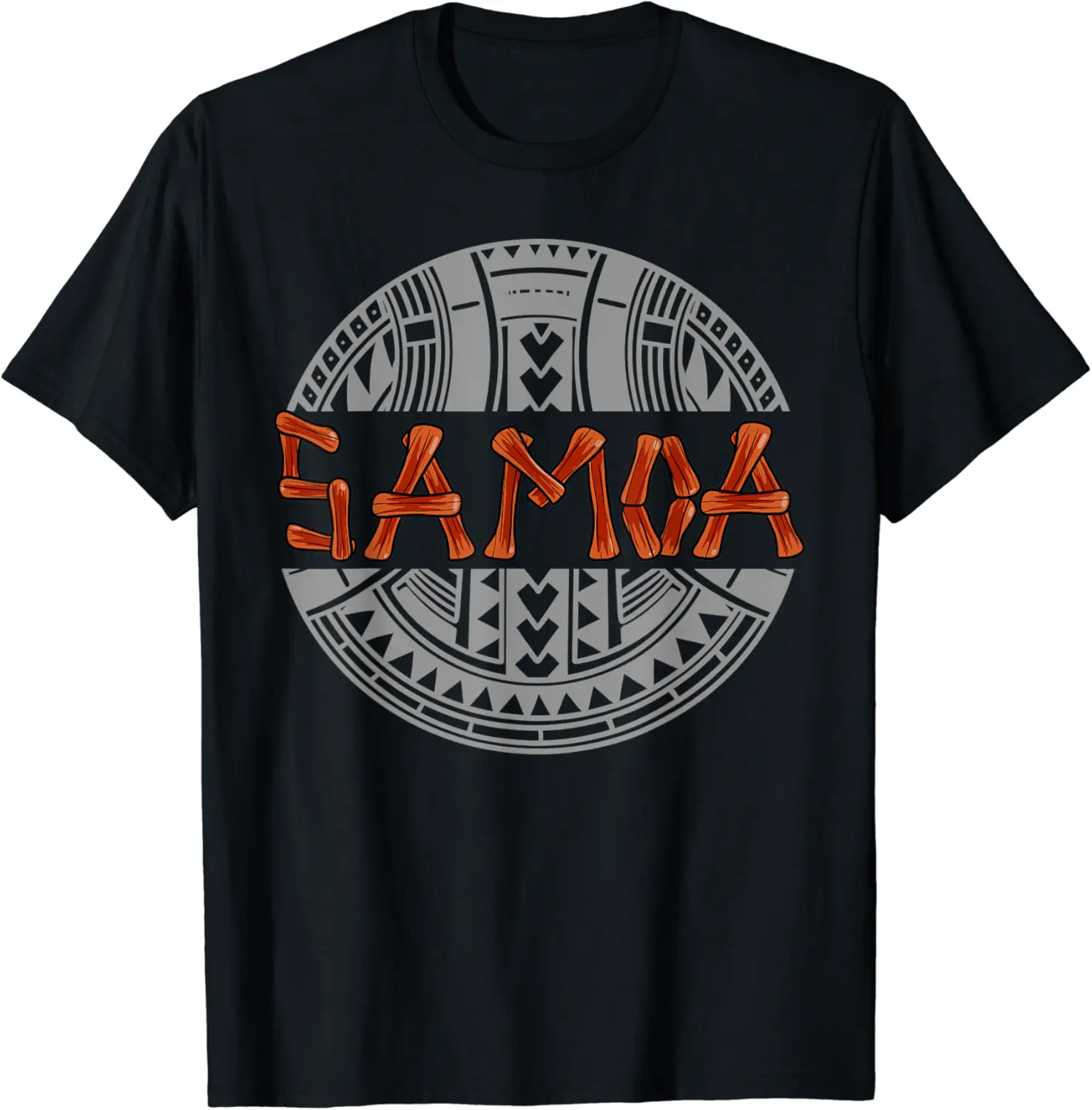 Samoan Pride Polynesian Warrior Tatau Samoa Flag T-Shirt - Mohamedab Shop 85B0BPJWJMSB