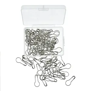 Metal Safety Pin, 100pcs/box Metal Tag Pin, Safety Pin For Sewing, Craft, Clothing, Crafting Sewing Tools, Sewing Accessories, Sewing Tools
