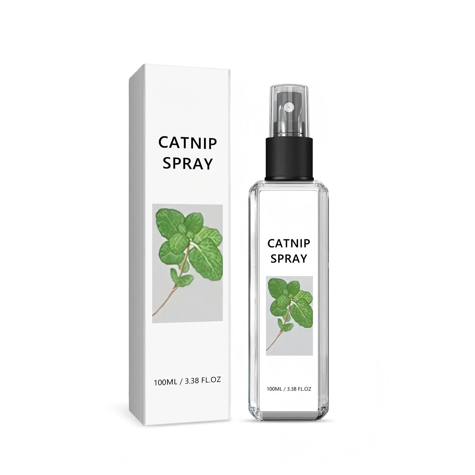 100% Natural Catnip & Calming Pheromone Spray Bottle for Cats - Safe, Energizing & Calming, Stress Relief, Effective Auxiliary Training, Behavior Correction, Mess-Free Precision Spray for Toys, Bedding