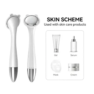 MILLA BEAUTY SKIN CREAM BOOSTER DEVICE with Micro Electrical Current for Tightening Firming & Boosting Natural Glow Easy Home Use Compatible with Any Skincare Product