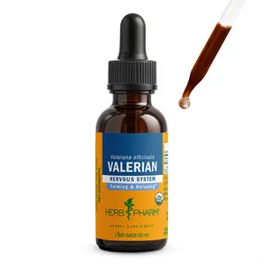 Organic Liquid Valerian Root Extract for Sleep & Relaxing, Calming Nighttime Sleep Support Supplement, Sugar-Free, Herbal Supplement*