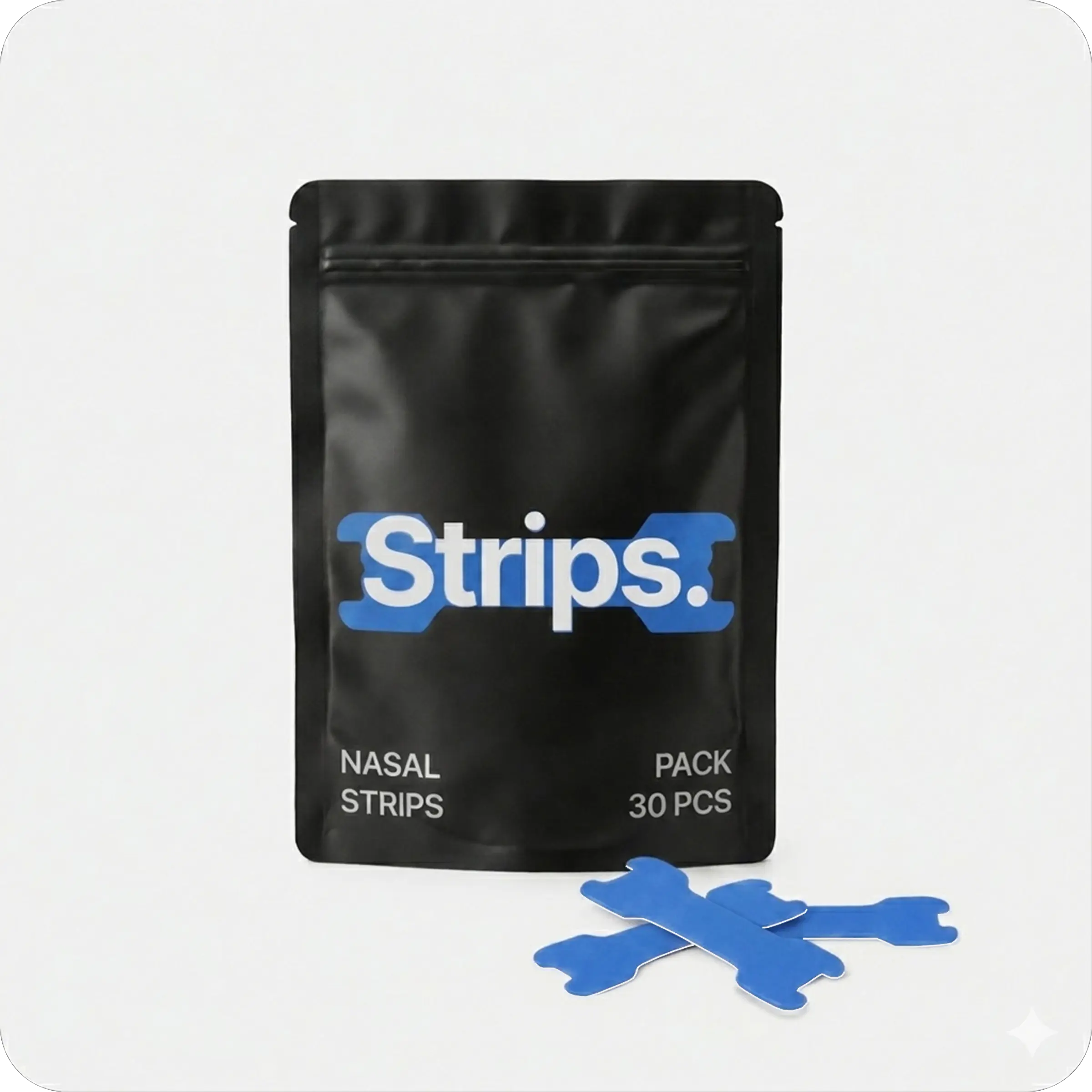 HISTRIPS. Blue Adhesive Nasal Strips, Medical Health Supplies for Sleep & Snoring Relief, Adhesive Strip