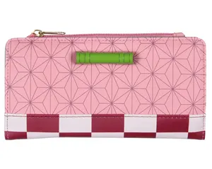 Demon Slayer: Kimetsu no Yaiba Nezuko Kimono Print Continental Flap Wallet