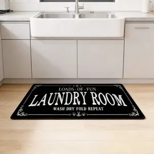 Nordic Luxury Simple Rug, Washing Machine Dustproof Mat, Kitchen Drainage Pad, Pet Pad, Multi-Functional Use, Home Decor