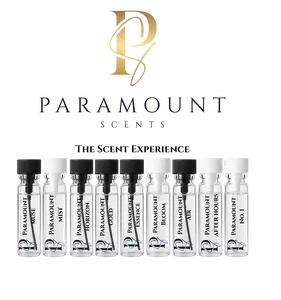 Paramount Scents - The Scent Experience Discovery Set (9 x 2ml vial samples). A combination of Feminine, Unisex, and Masculine Scents