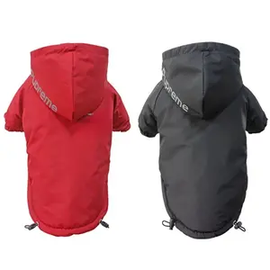 Waterproof Dogs Clothes Reflective Pet Coat For Small Medium Dogs Winter Warm Fleece Dog Jackets Puppy Raincoat Chihuahua Outfit