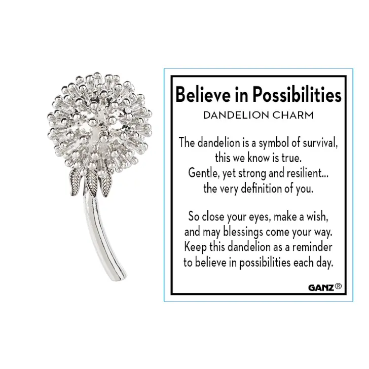 Believe in Possibilities - Dandelion Charm