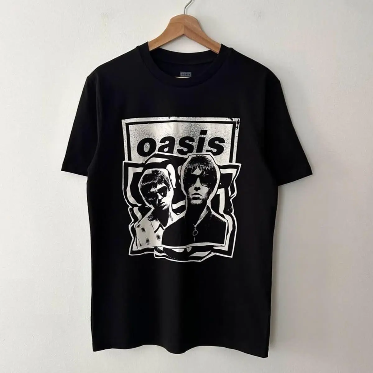Classic Oasis Graphic Tee, Retro Rock Band Shirt, Premium Cotton Apparel