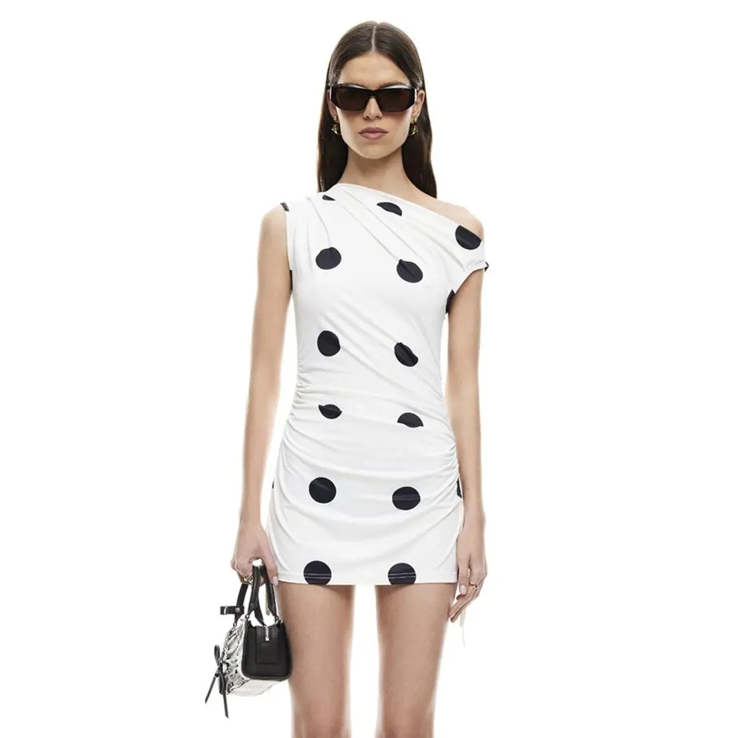 LIONESS Women's Original Sin One Shoulder Mini Dress