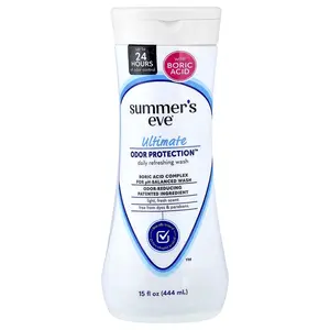 Summer's Eve Ultimate Odor Protection™, Daily Refreshing Wash, Light Fresh, 15 fl oz (444 ml)