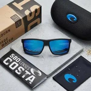 Costa Del Mar Rinconcito Polarized Sunglasses For Men and Women UV400 – Premium Box & Cloth Included, Dustproof, Windproof, Anti-Blue Light, Anti-UV, Gifts For Him