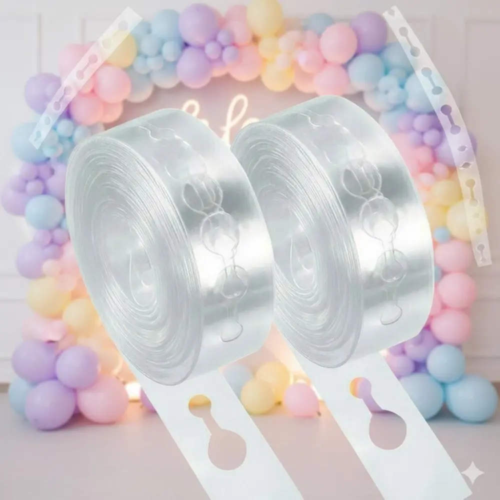 DIY Balloon Arch Kit: Decorative Chain Link, Multi-Purpose Frame & Connector Strips for Party Backdrops. Essential Wedding, Birthday, Celebration Decorations & Balloon Garland Supplies.