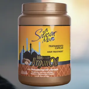 Silicon Mix Morrocan Argan Oil Hair Treatment | 60 Oz | With Macadamia Oil & Keratin