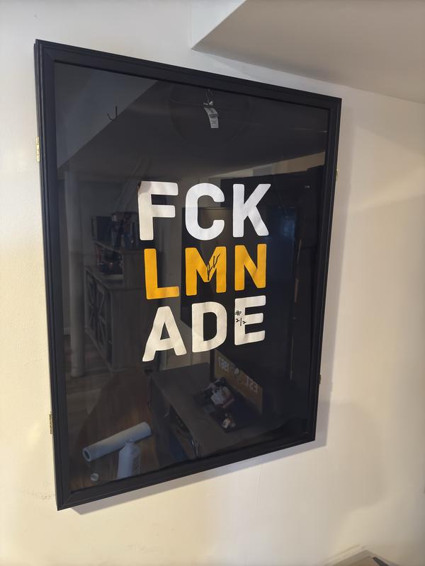 FCKLMNADE Limited Edition Original Logo Short Sleeve T-Shirt - Only 2 Ever Made - Menswear, Casual Menswear T-Shirt T-Shirt graphic tee Top Medium Tshirt Streetwear Tshirt Streetwear Tshirt Streetwear