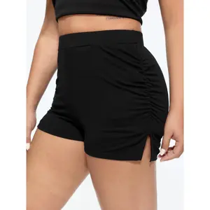 BLOOMCHIC Plus Size Supersoft Stretchy High-Waisted Shorts [M-6X]2026 Summer Vibes Swimweek