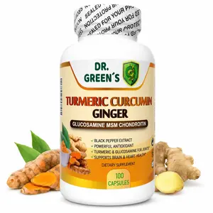 Turmeric Curcumin with Ginger Black Pepper, Joint support Max Strength Capsules