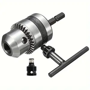 Versatile & Durable Drill to Wrench Adapter - Metal, 1.5-10mm Universal Hex Head, Lightweight & Portable, for Cutting Tools, Ideal for DIY Projects / Home Improvement Enthusiasts