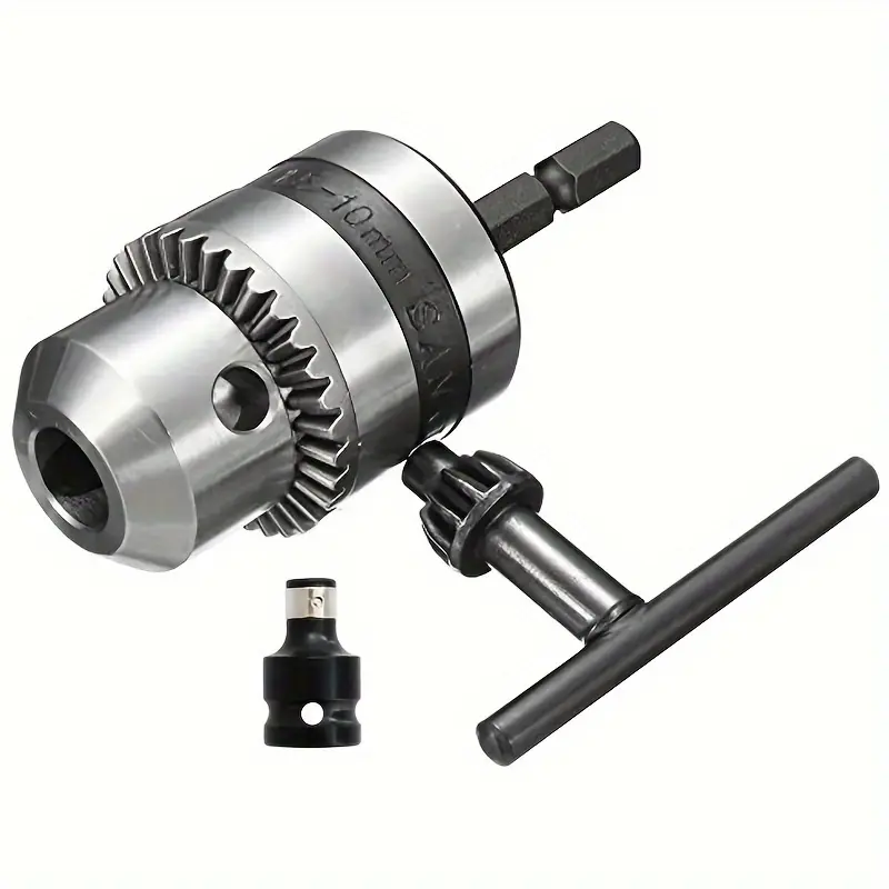 Versatile & Durable Drill to Wrench Adapter - Metal, 1.5-10mm Universal Hex Head, Lightweight & Portable, for Cutting Tools, Ideal for DIY Projects / Home Improvement Enthusiasts