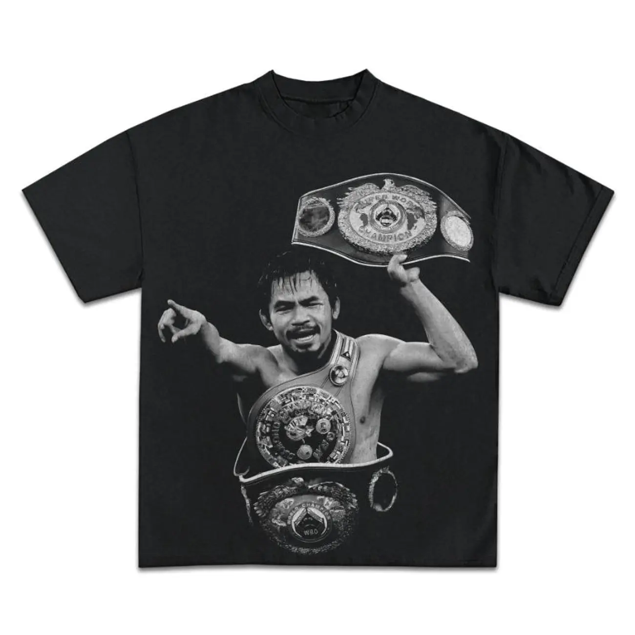 Manny Pacquiao World Champion Adult T-shirt, summer tee, men  stuff, youth graphic tees,  gift for fan, streetwear 4