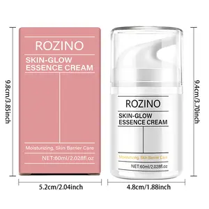 ROZINO Skin-Glow Essence Cream - Collagen Facial Moisturizing Cream for Skin Health & Barrier Care - 60ml/2.028fl.oz - Essential Hydration for Your Skincare Routine
