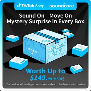 soundcore Limited Blind Box Set: 1 Speaker + 1 Headphone, Random Model and Color, Mystery Bundle