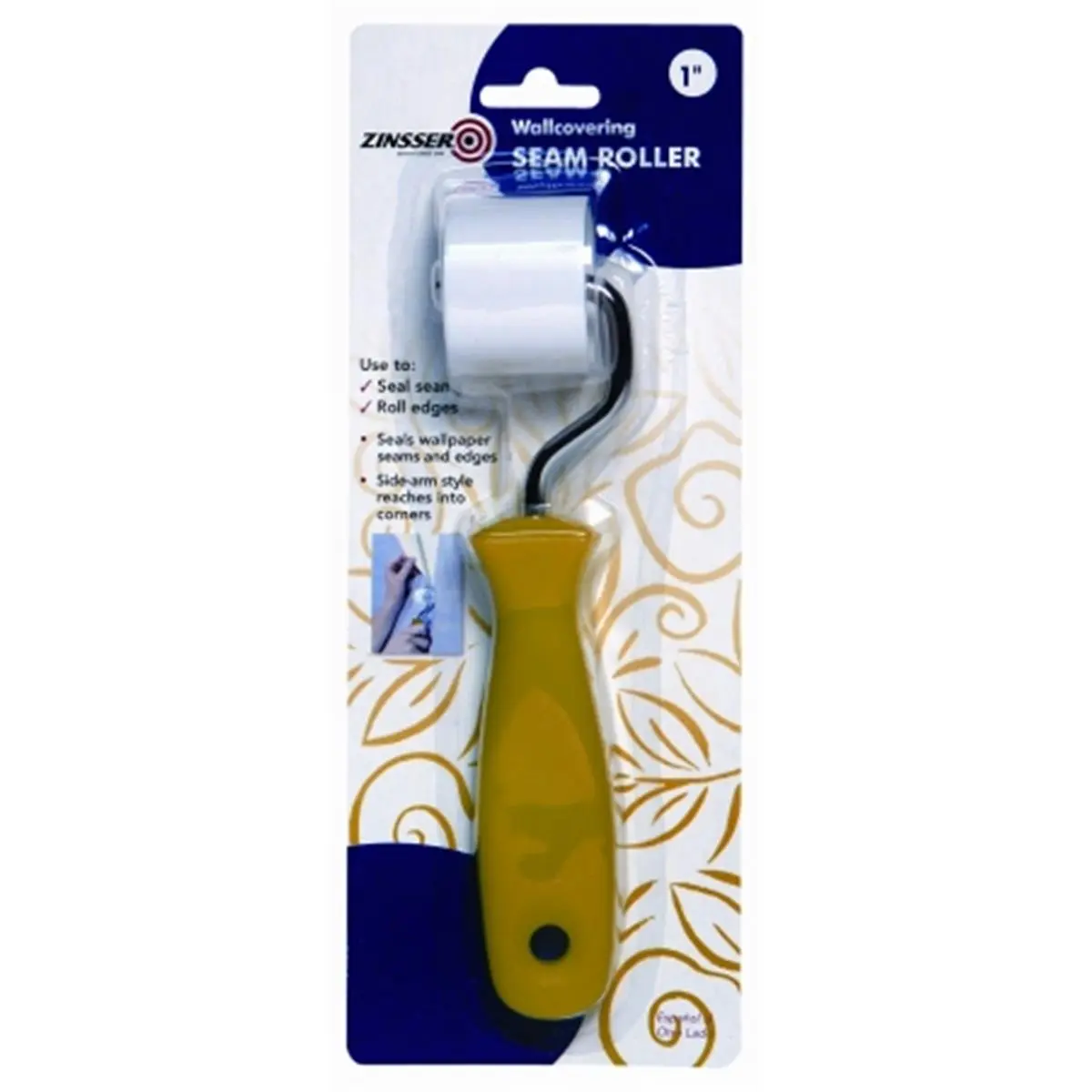 212 MAIN Rustoleum 98005 1 in. Wallpaper Seam Roller, Side-Arm Grip