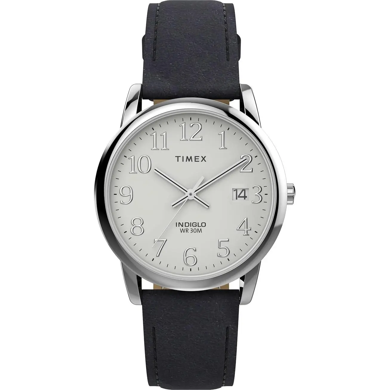 Timex Easy Reader 35mm Leather Unisex Watch TW2W54300