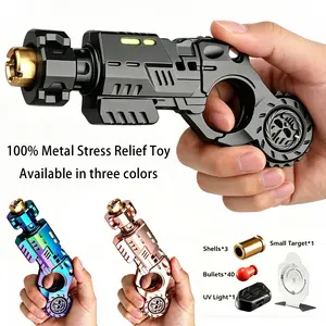 Metal Fidget Spinner Toy, Stress Relief Magnet Design, Multiple Play Modes, Adult Novelty Toy, Crisp Sound, Enhances Focus and Relaxation