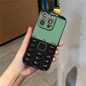 Nokia  Phone Case for iPhone 17 Pro Max 15 Pro 16 14 Plus 12 13 Mini 11 Pro Shockproof Glass cover