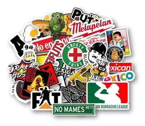 30pcs Mexican Blue-Collar Humor Stickers – Waterproof Vinyl Pack with Snarky Jobsite Jokes, Great Gift for Workers, Decor for Hard Hats, Toolboxes, Bumpers, Coolers & More