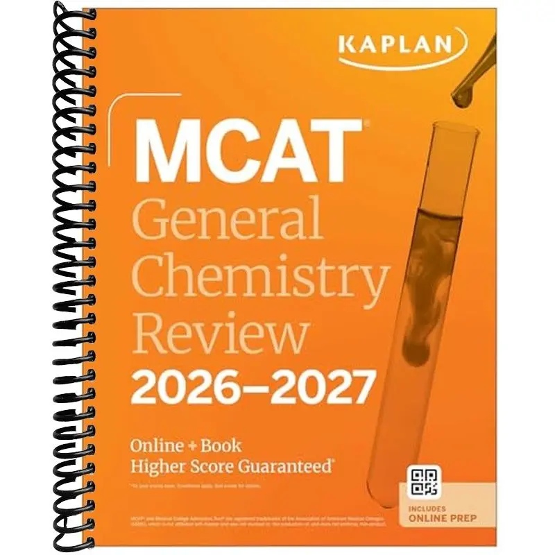 MCAT General Chemistry Review 2026-2027: Online + Book (Kaplan Test Prep)