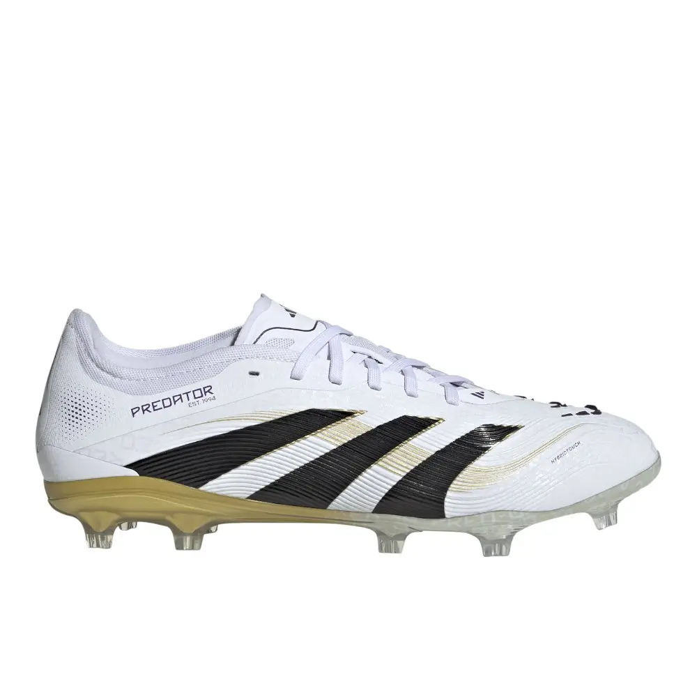 adidas Mens Predator Pro Firm Ground Soccer Cleats - White adidas Mens Predator Pro Firm Ground Soccer Cleats - White