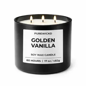 Golden Vanilla 3-Wick Candle