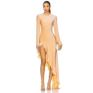 DELFI Rosalia Maxi Dress in Orange