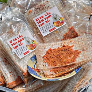 Bánh Tráng XIKE Lắc Tôm Khô (set of 5) – Vietnamese Dried Shrimp Rice Paper Snack Set