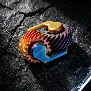Fidget Spinner 3D Printed Toys Gears, Sensory Toys for Anxiety Stress Relief, Unisex Pocket Fidget Toy, Novelty Gifts for Friends