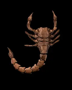3DFabLabHTX Presents -  Face Your Fears! 3D Printed Scorpion Mask - The Ultimate Facehugger Nightmare Accessories Alien