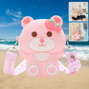 Cute Cartoon Bear Crossbody Shoulder Bag