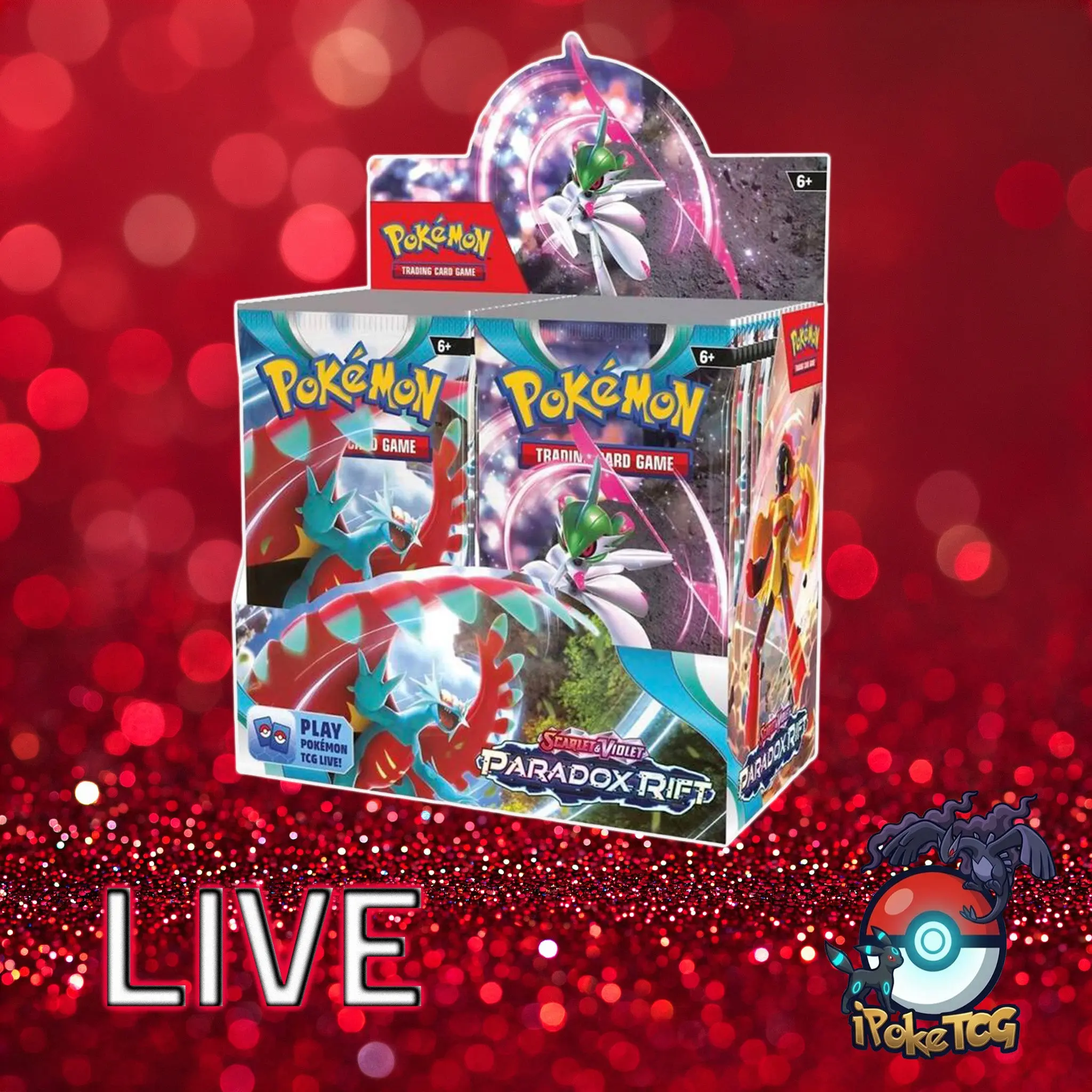 Pokémon TCG: Scarlet & Violet-Paradox Rift Booster Display Box (36 Packs)