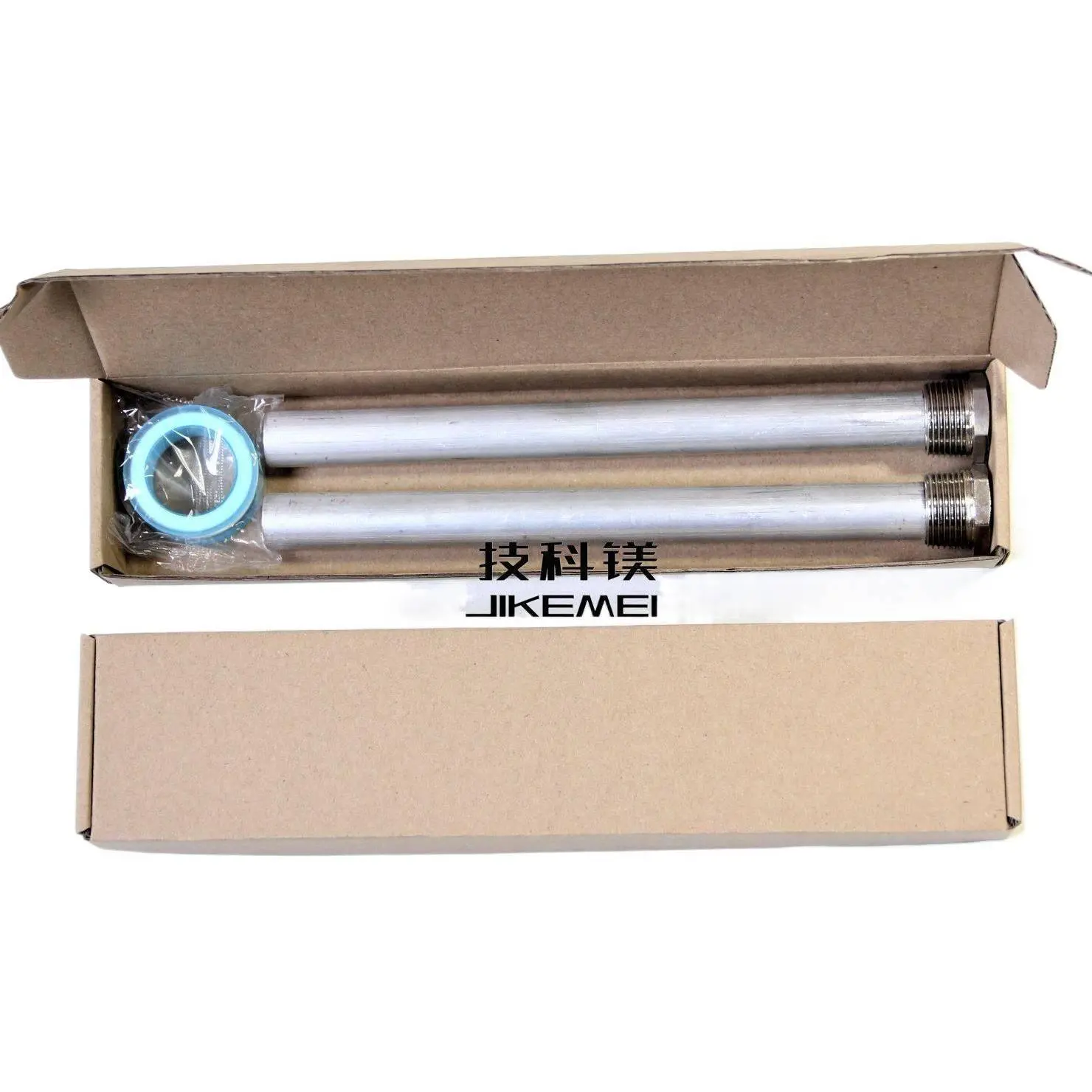 (2-pack) Chrome-plated cap aluminum-zinc 3/4NPT*19