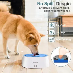 Premium Pet Water Bowl with No-Spill Design – Anti-Slip Base, Slow Drinking Mechanism, Prevents Wet Fur & Messy Floors, Easy to Clean & BPA-Free for Safe Daily Use