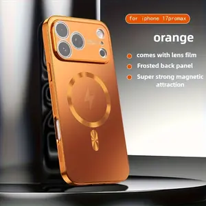 Phone Case - 2026 New Premium Ultra-Slim Curved Heat-Dissipating Phone Cover (Compatible with Iphone 17/17 Air/17 Pro/17 Pro Max/16/15/14/13 Pro Max), Featuring a Robust Magnetic Ring