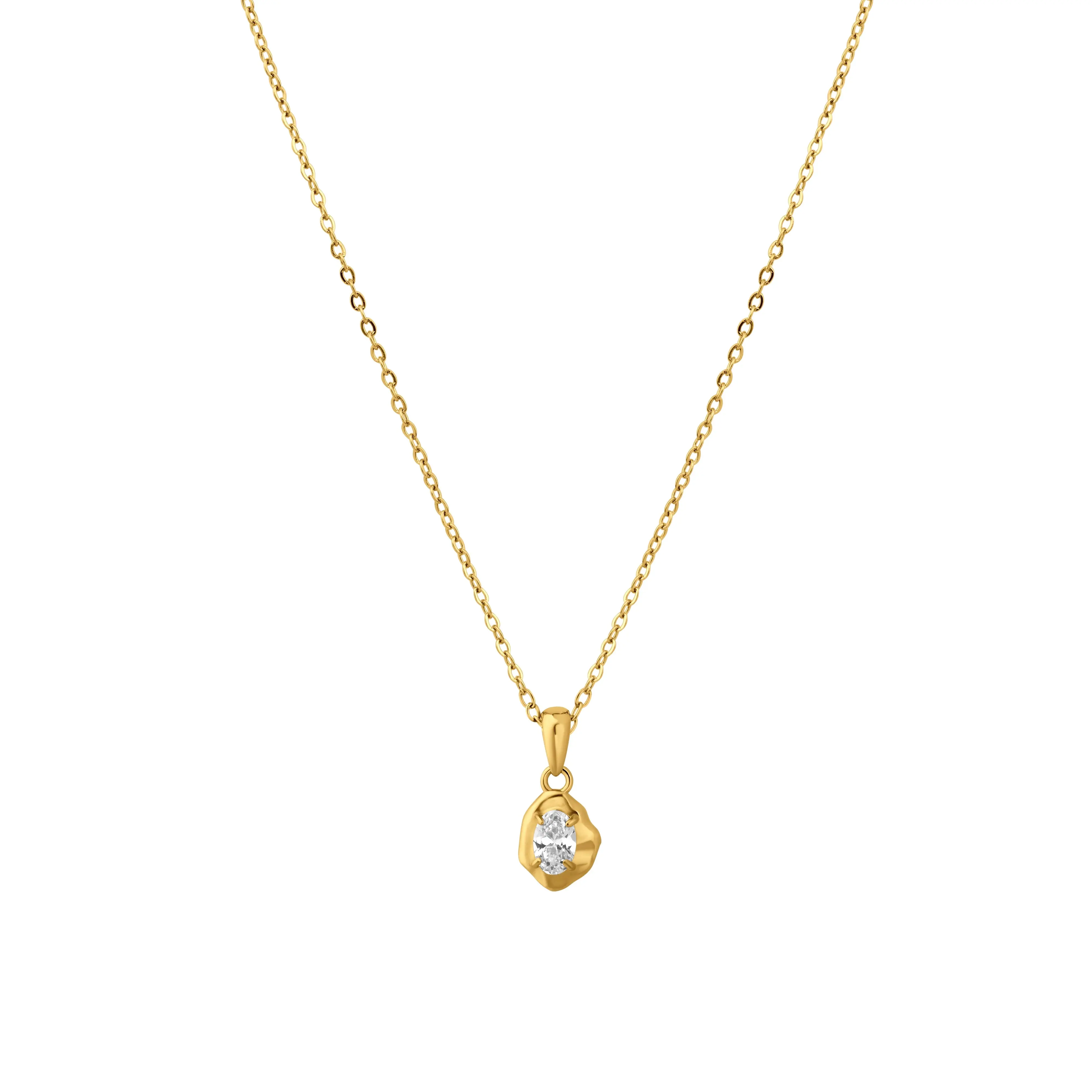 Diamond in the Rough Necklace